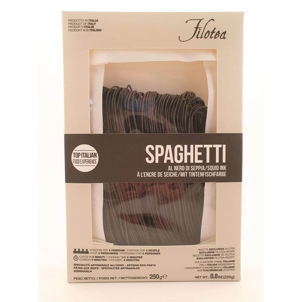 Filotea Squid Ink Spaghetti 250G